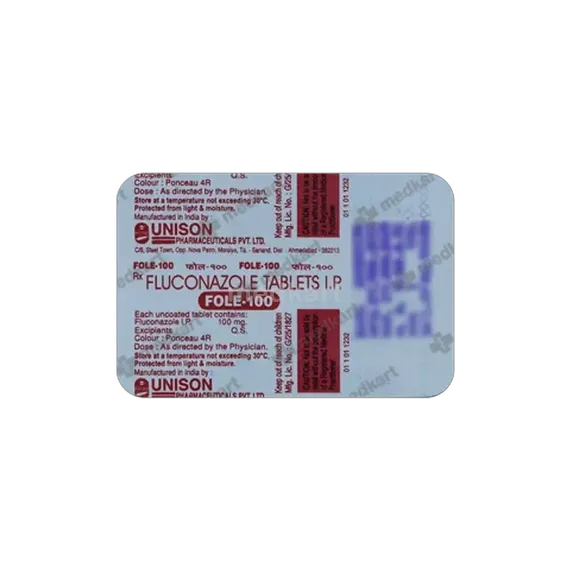 fole 100mg tablet 1's